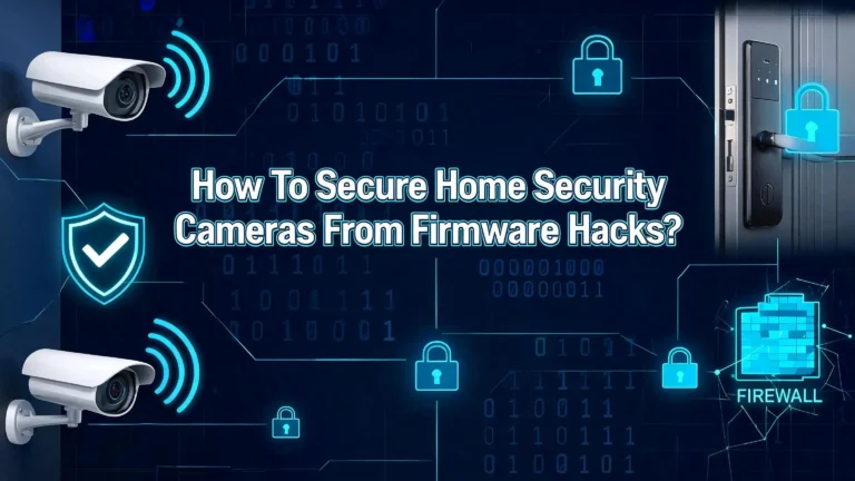 How To Secure Home Security Cameras From Firmware Hacks?