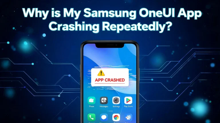 Why Is My Samsung OneUI App Crashing Repeatedly?