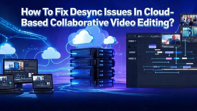 How To Fix Desync Issues In Cloud-Based Collaborative Video Editing?