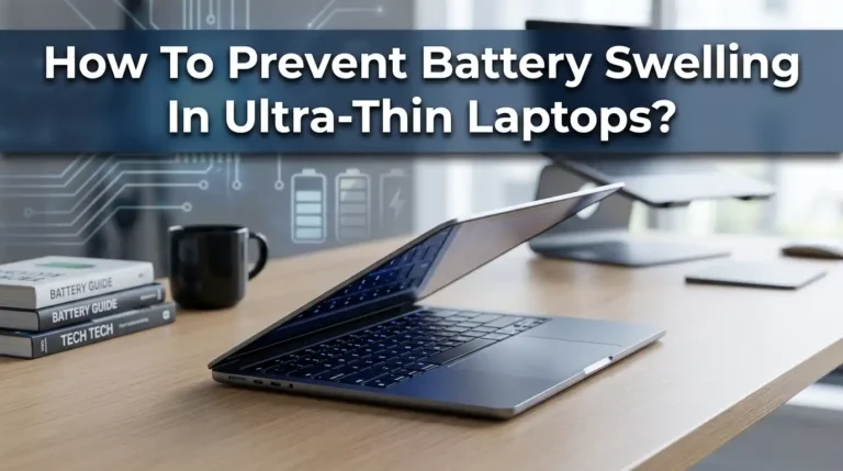 How To Prevent Battery Swelling In Ultra Thin Laptops?