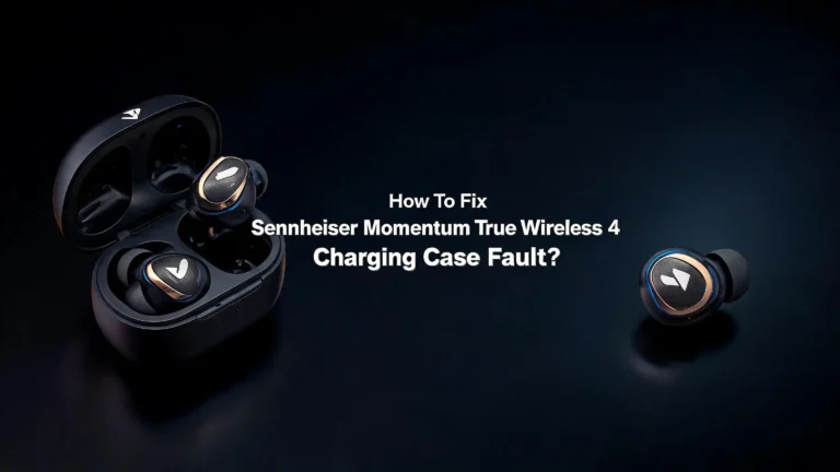 How To Fix Sennheiser Momentum True Wireless 4 Charging Case Fault?