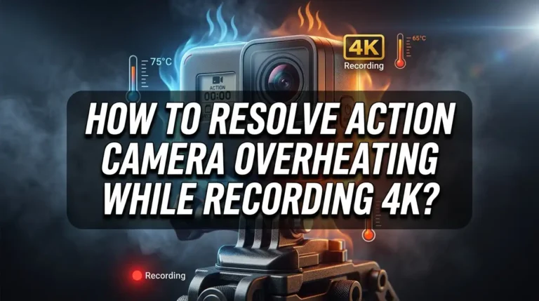 How To Resolve Action Camera Overheating While Recording 4K?